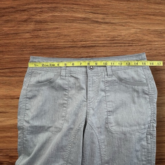 KUHL Pants Women's Birch Cabo Kapri Rib Knit Front Pockets Style 6407 Sz:6 - Picture 11 of 16